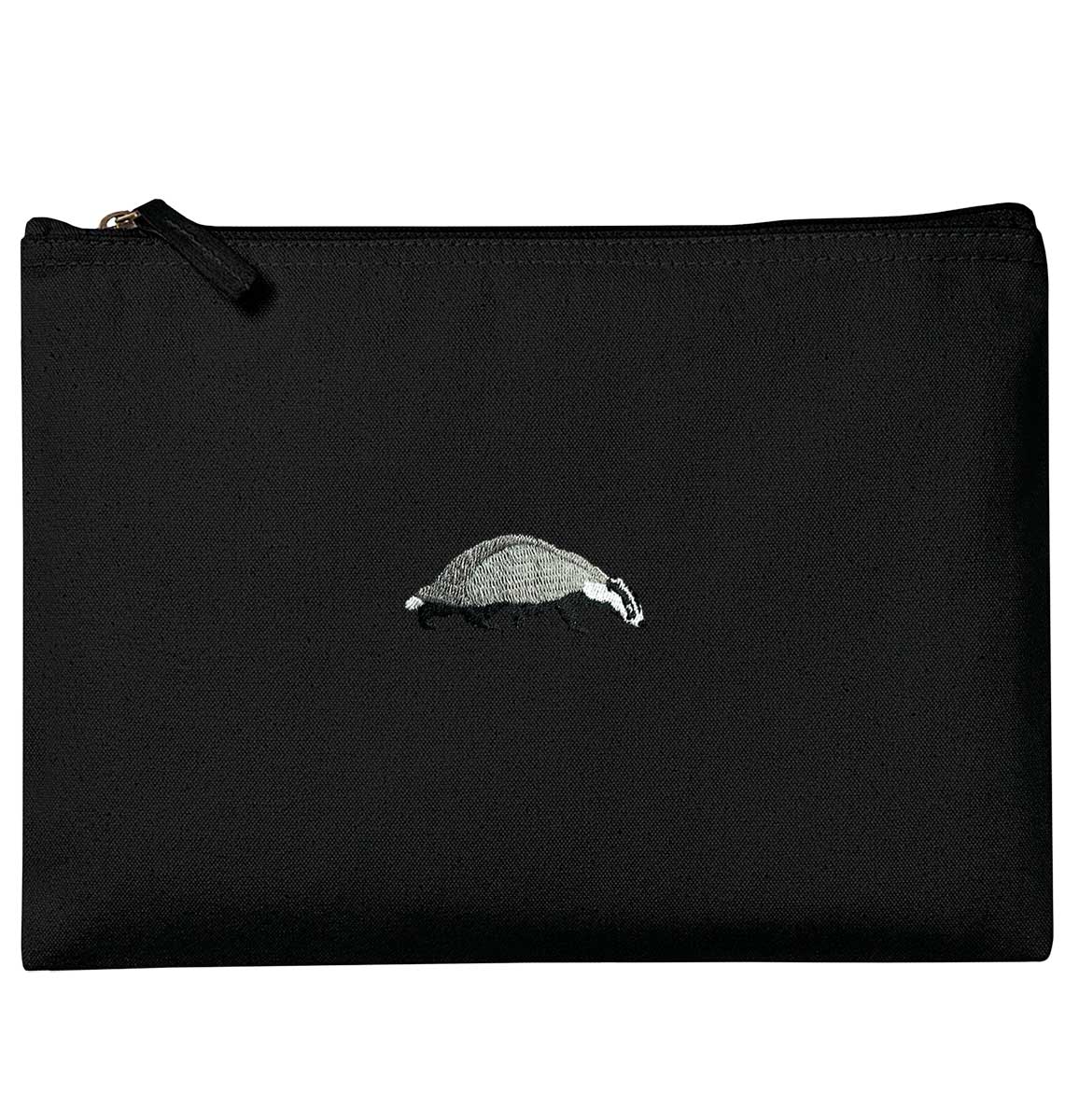 Badger Organic Accessory Pouch - Blue Panda