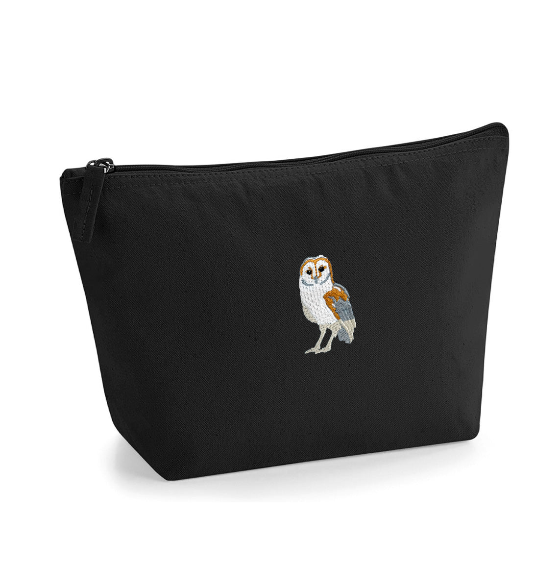 Barn Owl Organic Accessory Bag - Blue Panda