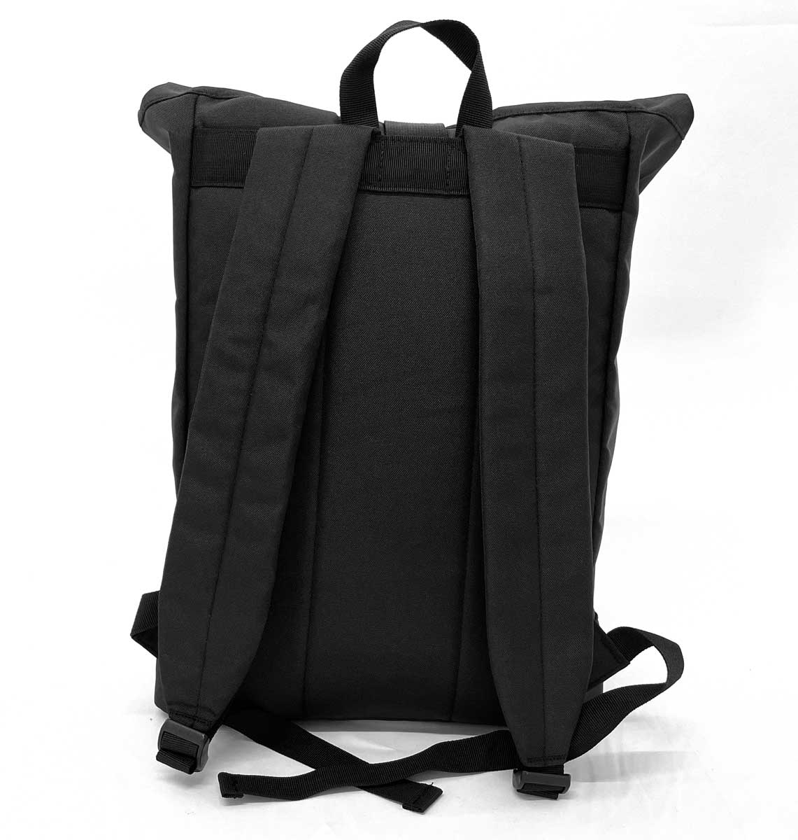 Bear Beach Roll-top Recycled Backpack - Blue Panda