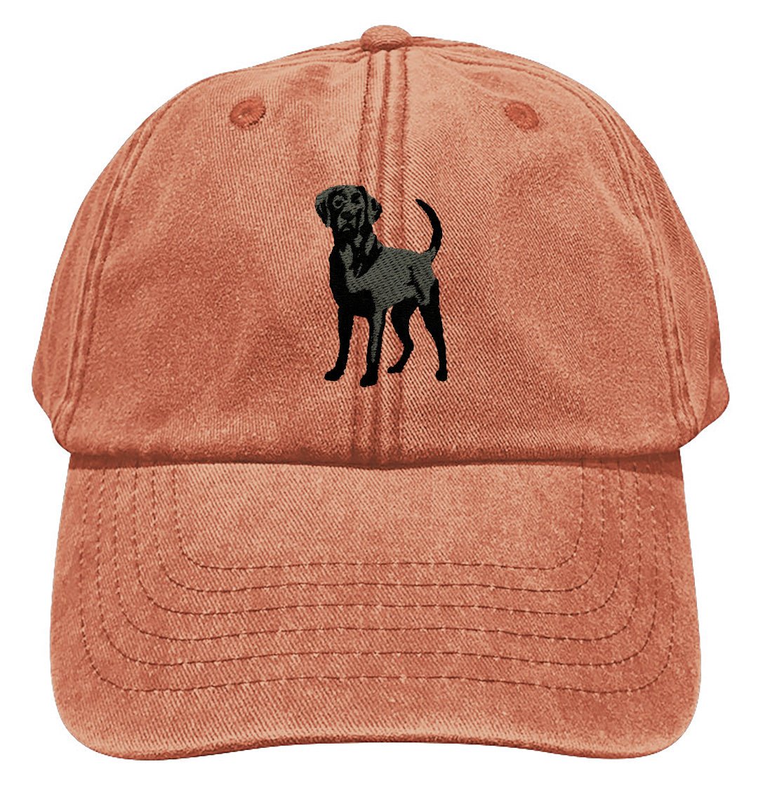 Black Labrador Denim Cap - Blue Panda