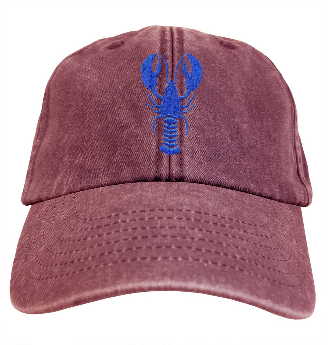 Blue Lobster Denim Cap - Blue Panda