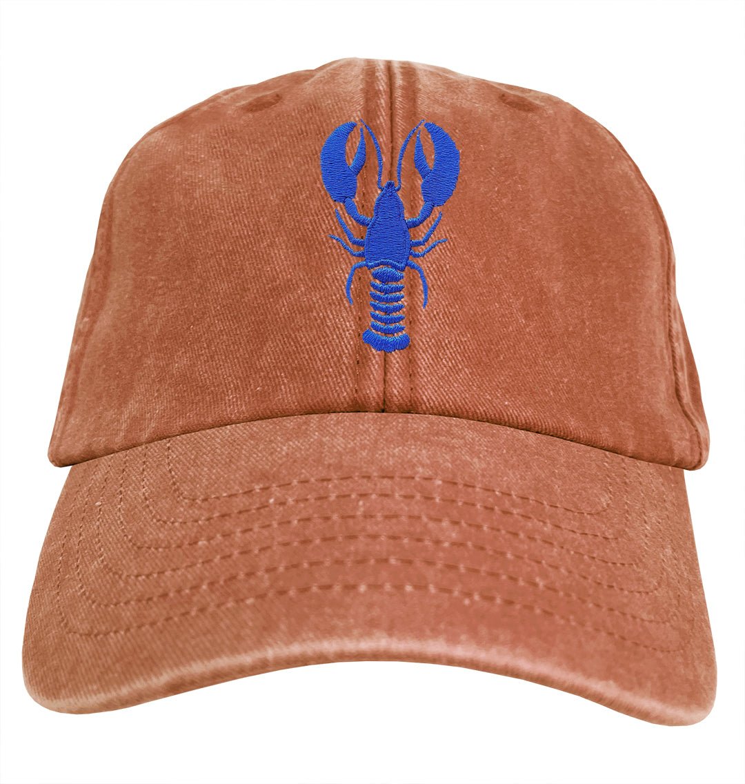 Blue Lobster Denim Cap - Blue Panda