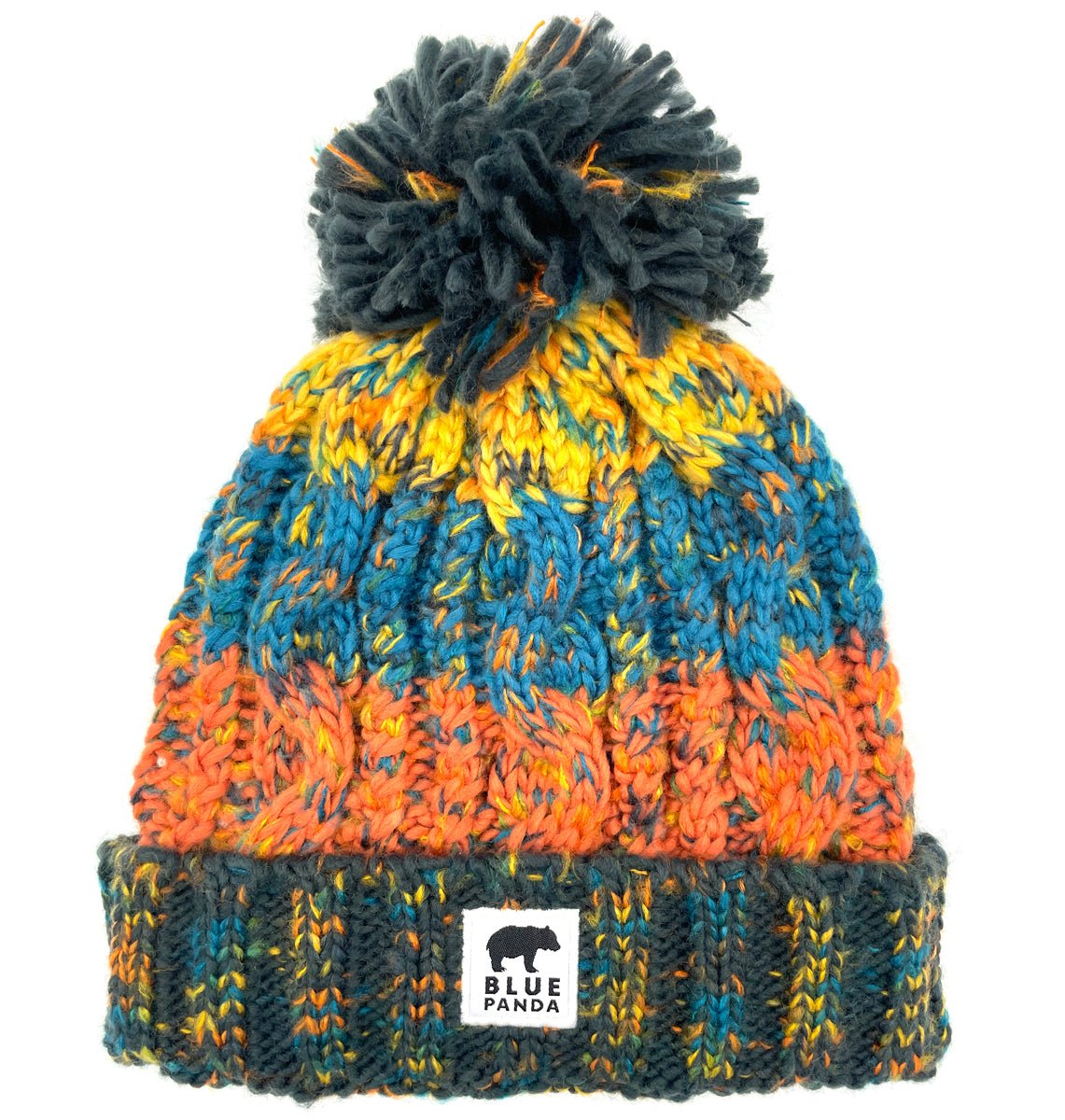 Bonfire Bobble Hat - Blue Panda