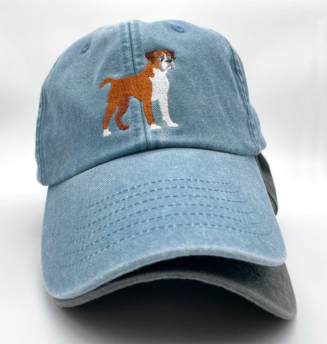 Boxer Denim Cap - Blue Panda