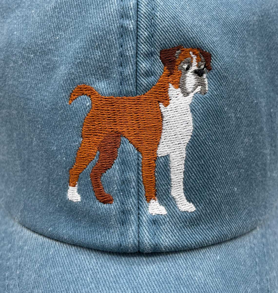 Boxer Denim Cap - Blue Panda