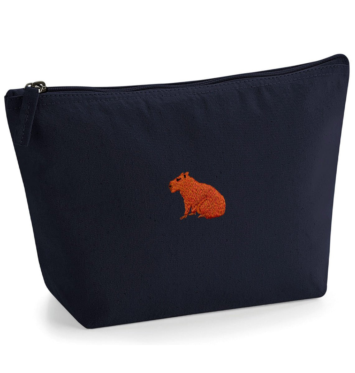 Capybara Organic Accessory Bag - Blue Panda