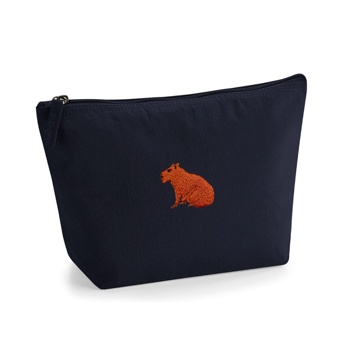 Capybara Organic Accessory Bag - Blue Panda