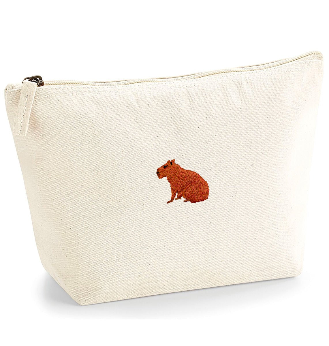 Capybara Organic Accessory Bag - Blue Panda