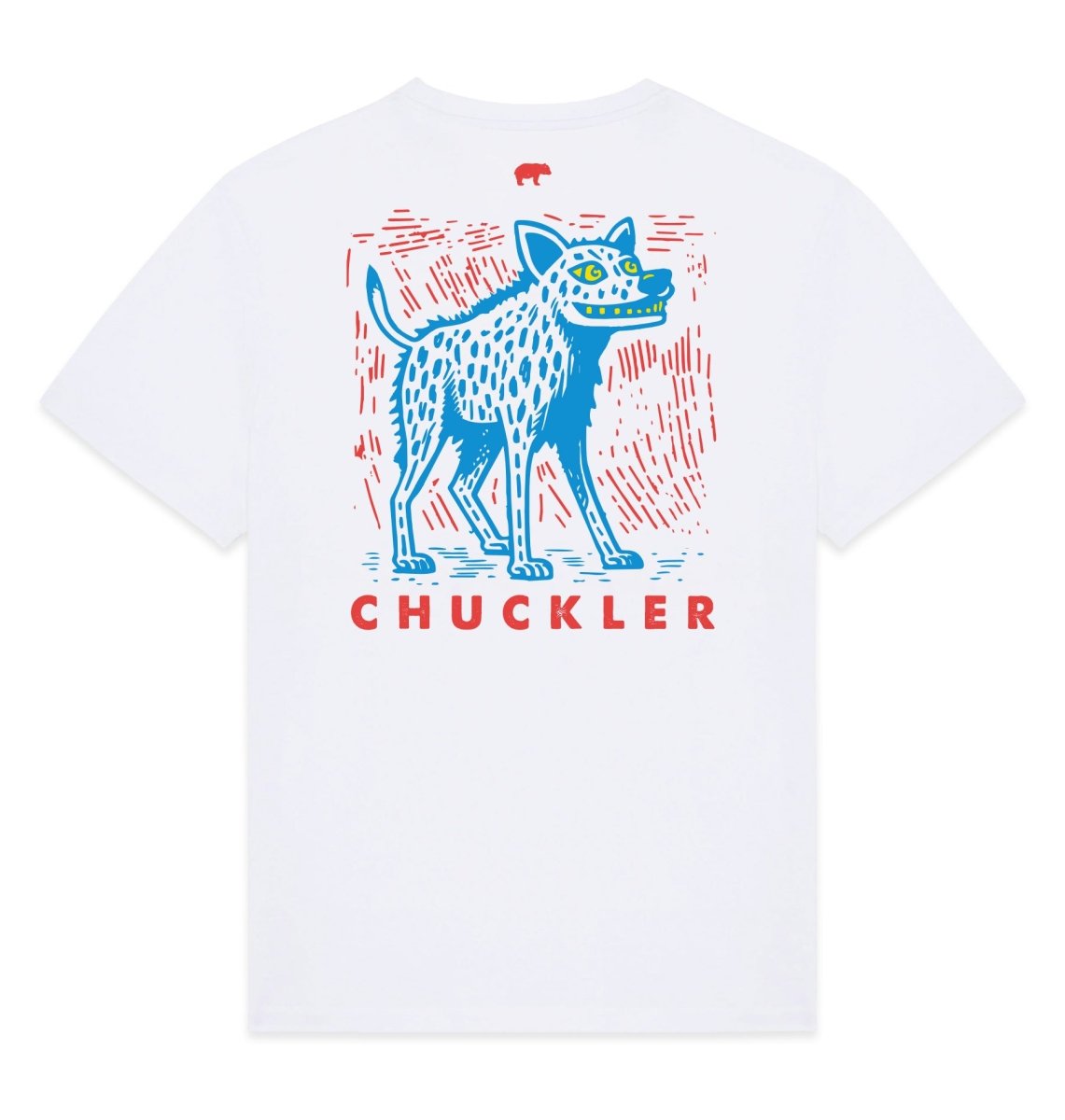 Chuckler Graphic Mens T-shirt - Blue Panda