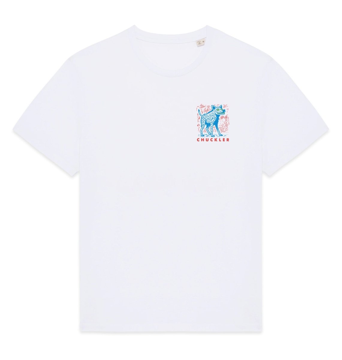 Chuckler Graphic Mens T-shirt - Blue Panda