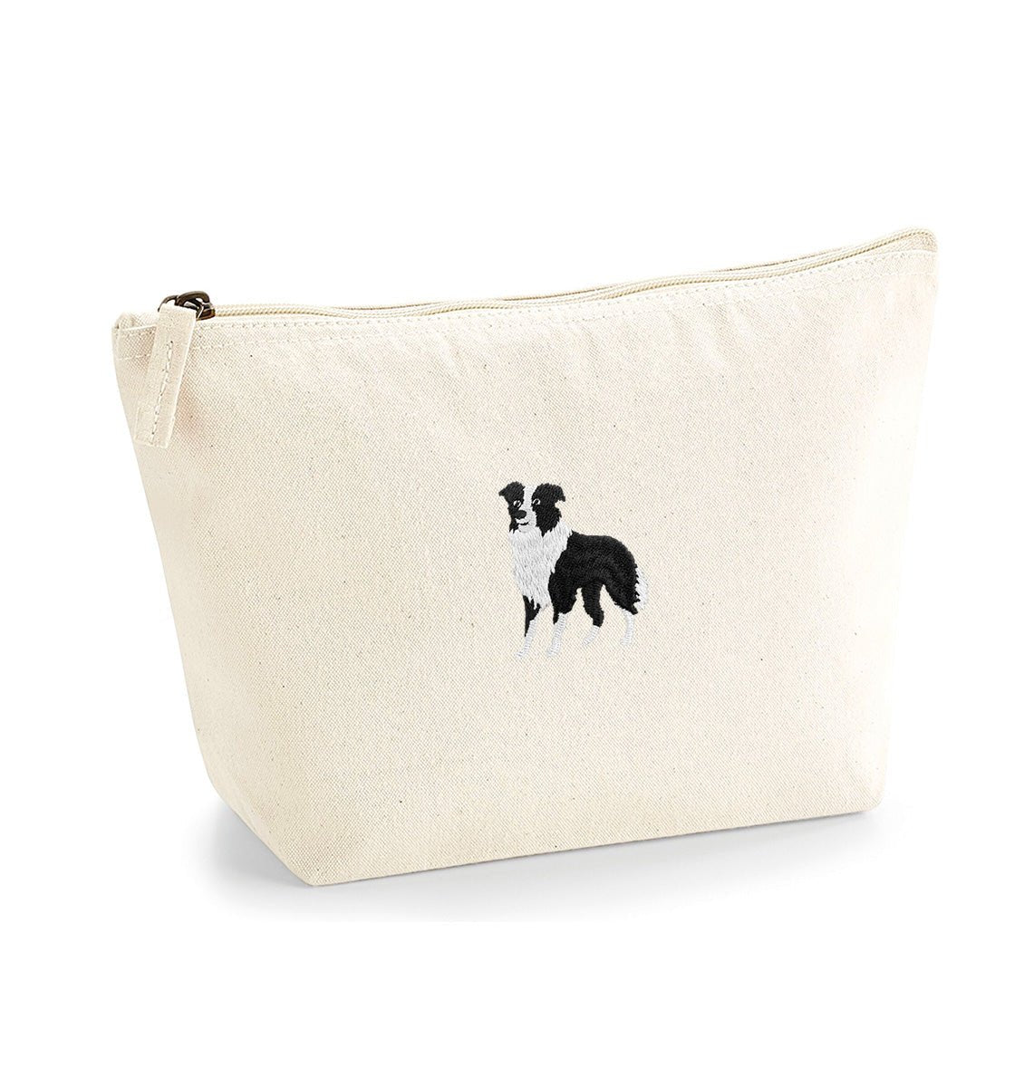 Collie Organic Accessory Bag - Blue Panda