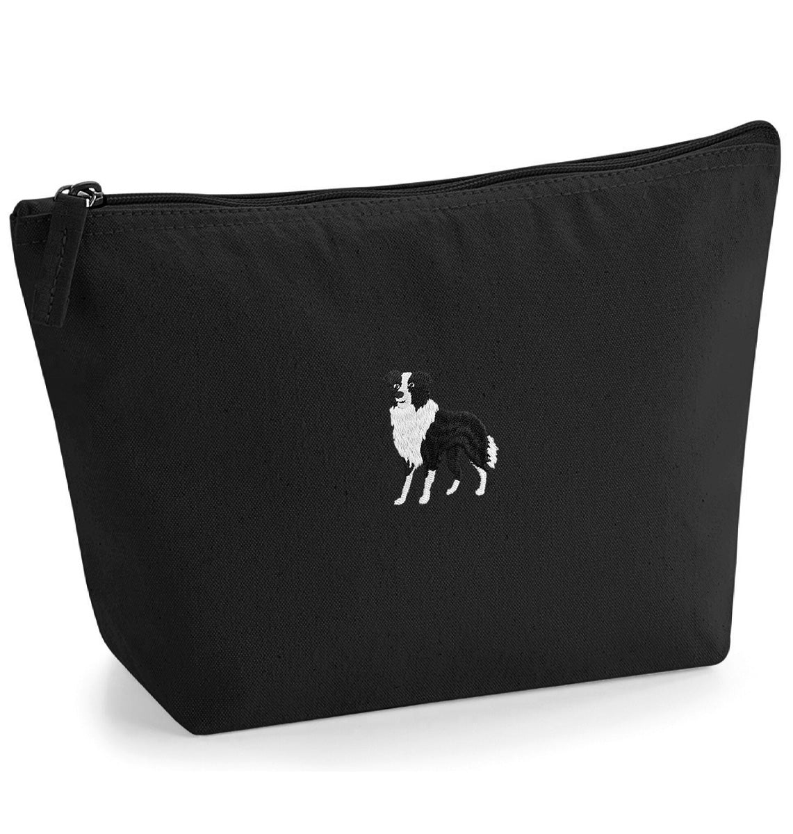 Collie Organic Accessory Bag - Blue Panda