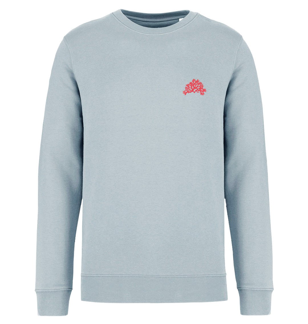 Coral Reef Mens Sweatshirt - Blue Panda