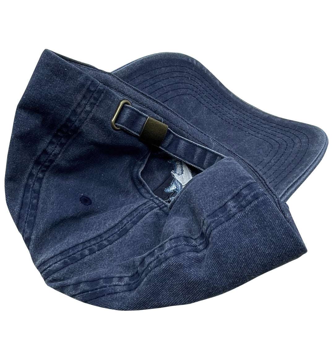 Dachshund Denim Cap - Blue Panda