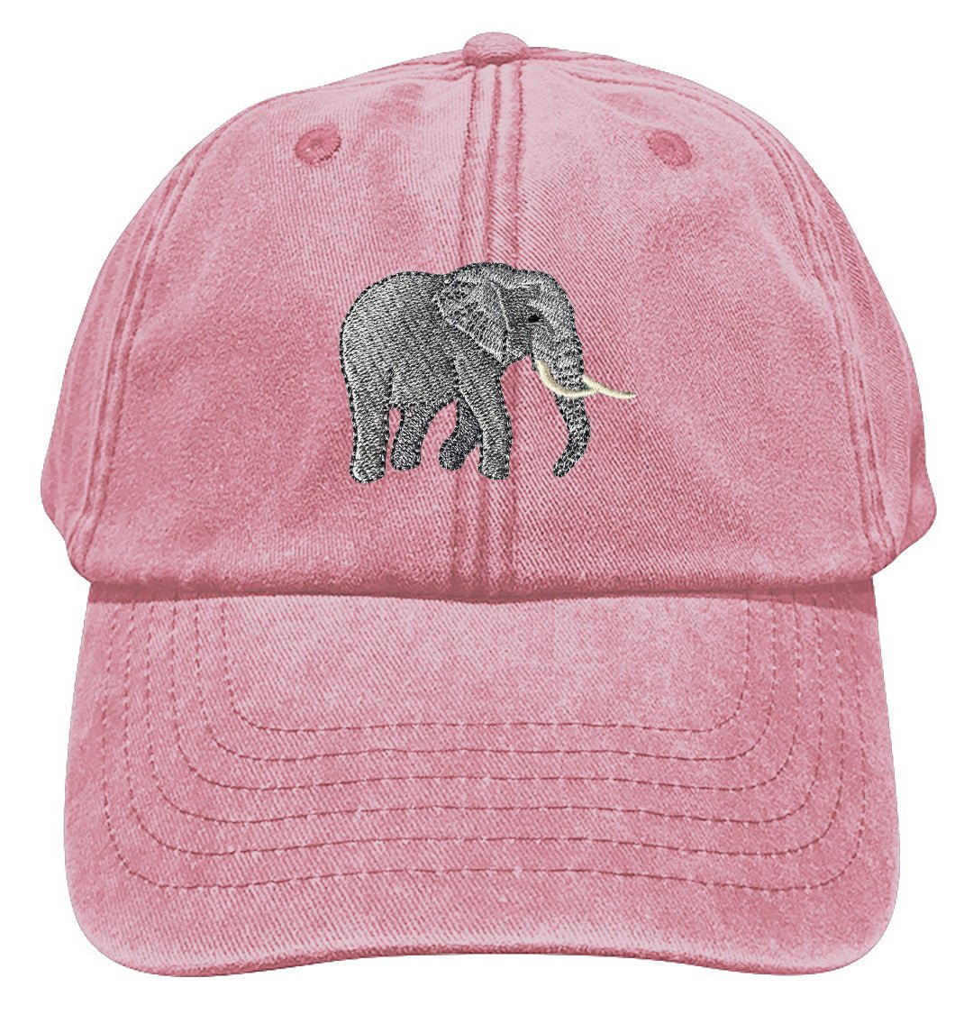 Elephant Denim Cap - Blue Panda