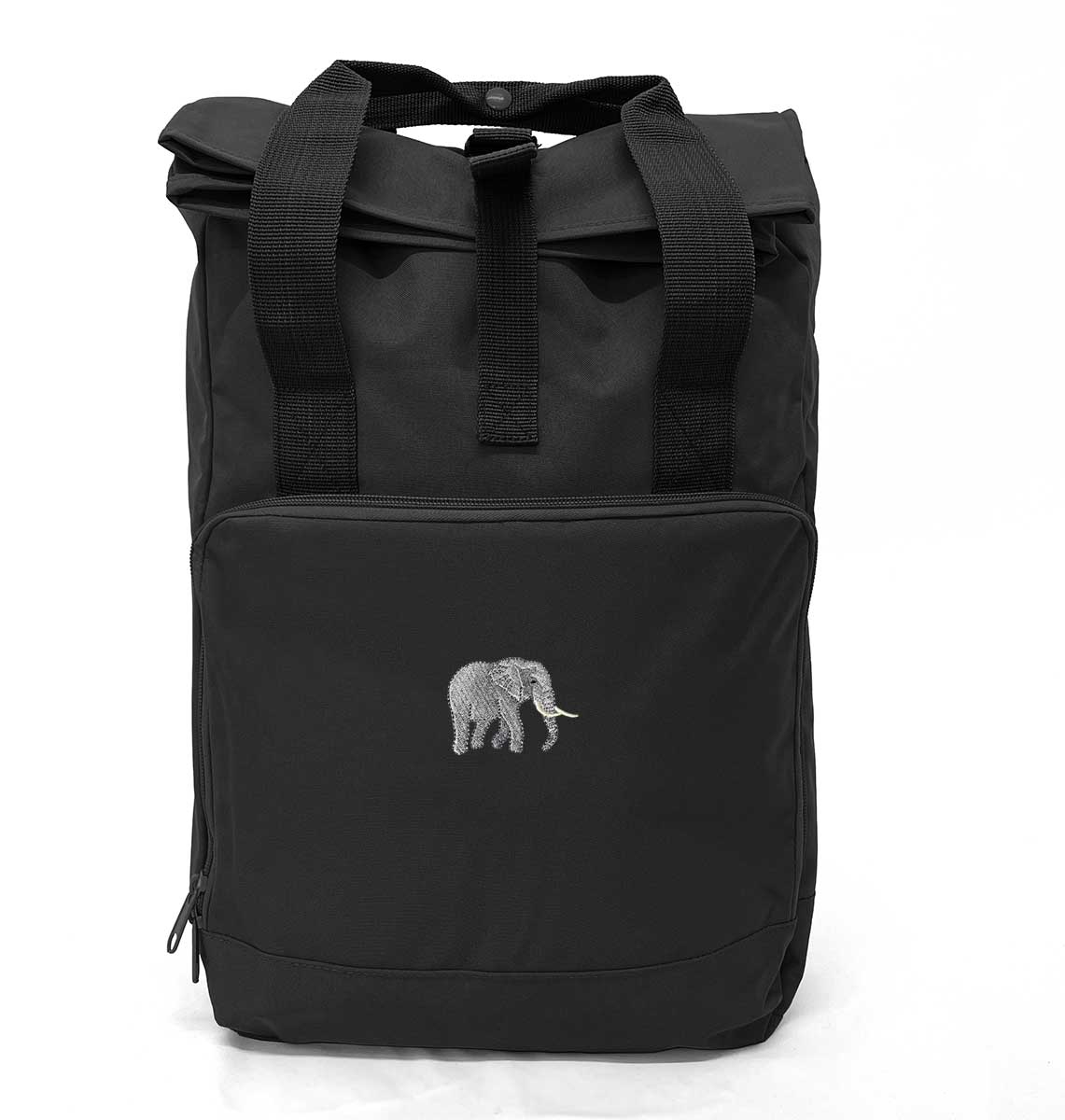 Elephant Recycled Laptop Backpack - Eco Friendly Rucksack - Save the