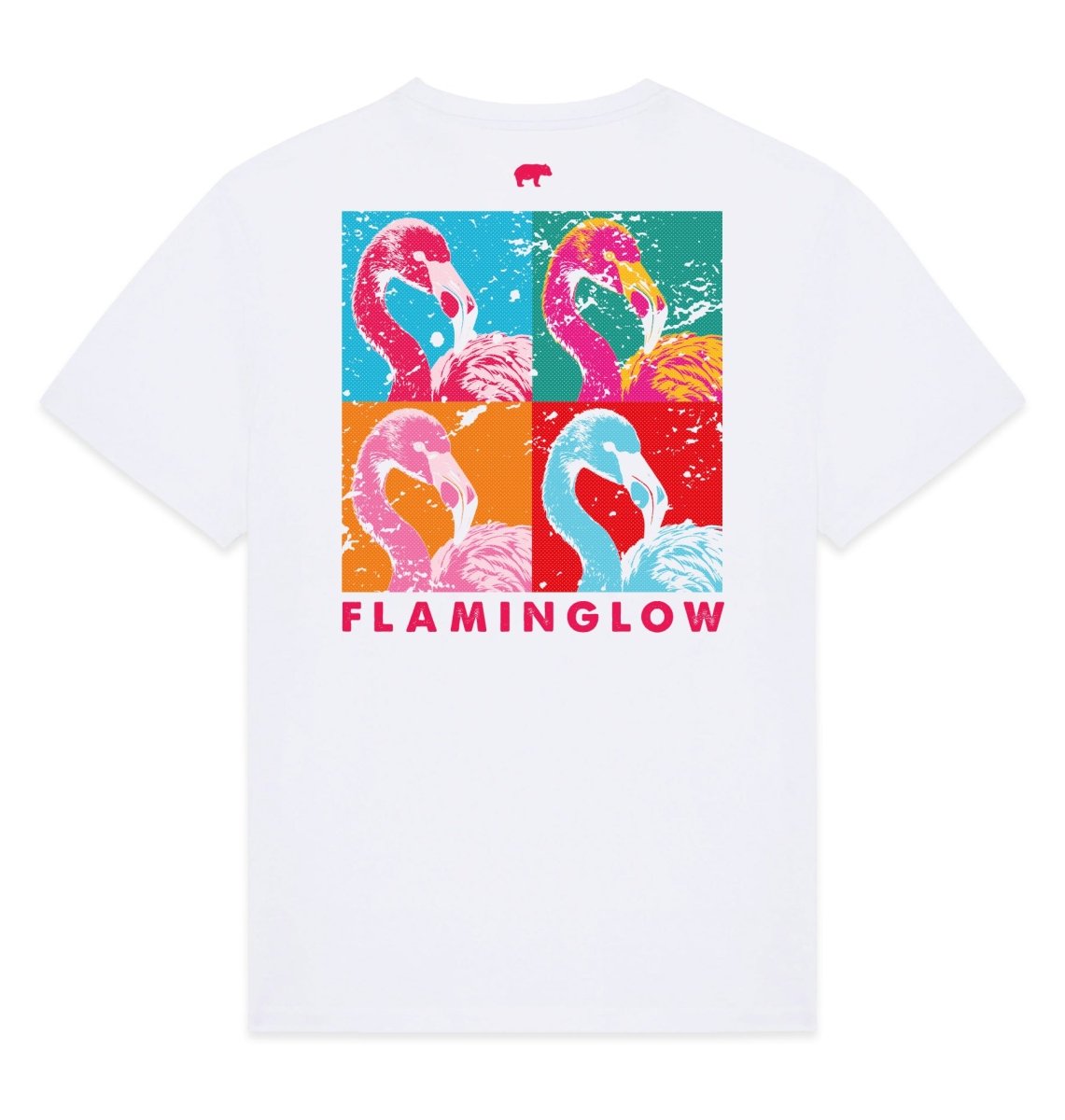Flaminglow Graphic Mens T-shirt - Blue Panda