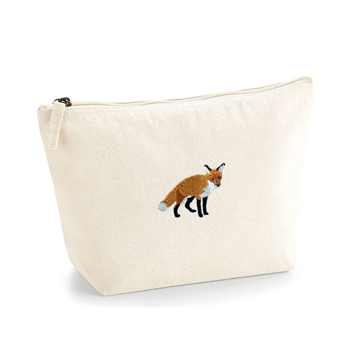 Fox Organic Accessory Bag - Blue Panda