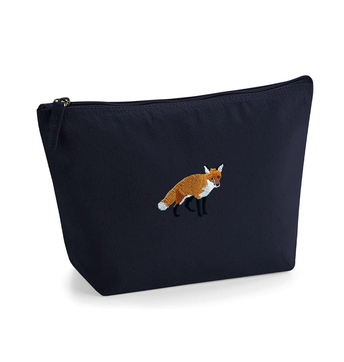 Fox Organic Accessory Bag - Blue Panda