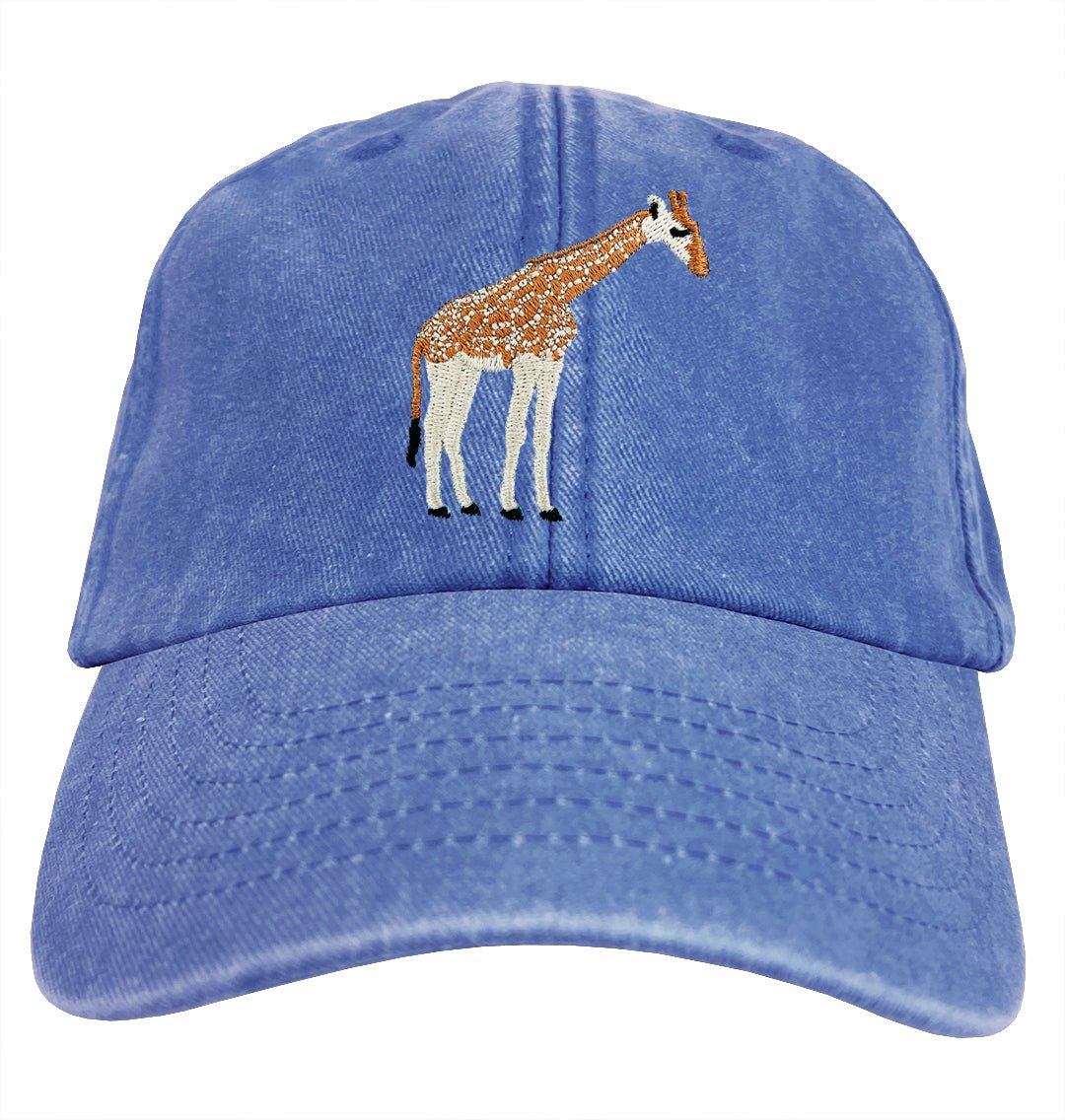 Giraffe Baseball Cap - Blue Panda