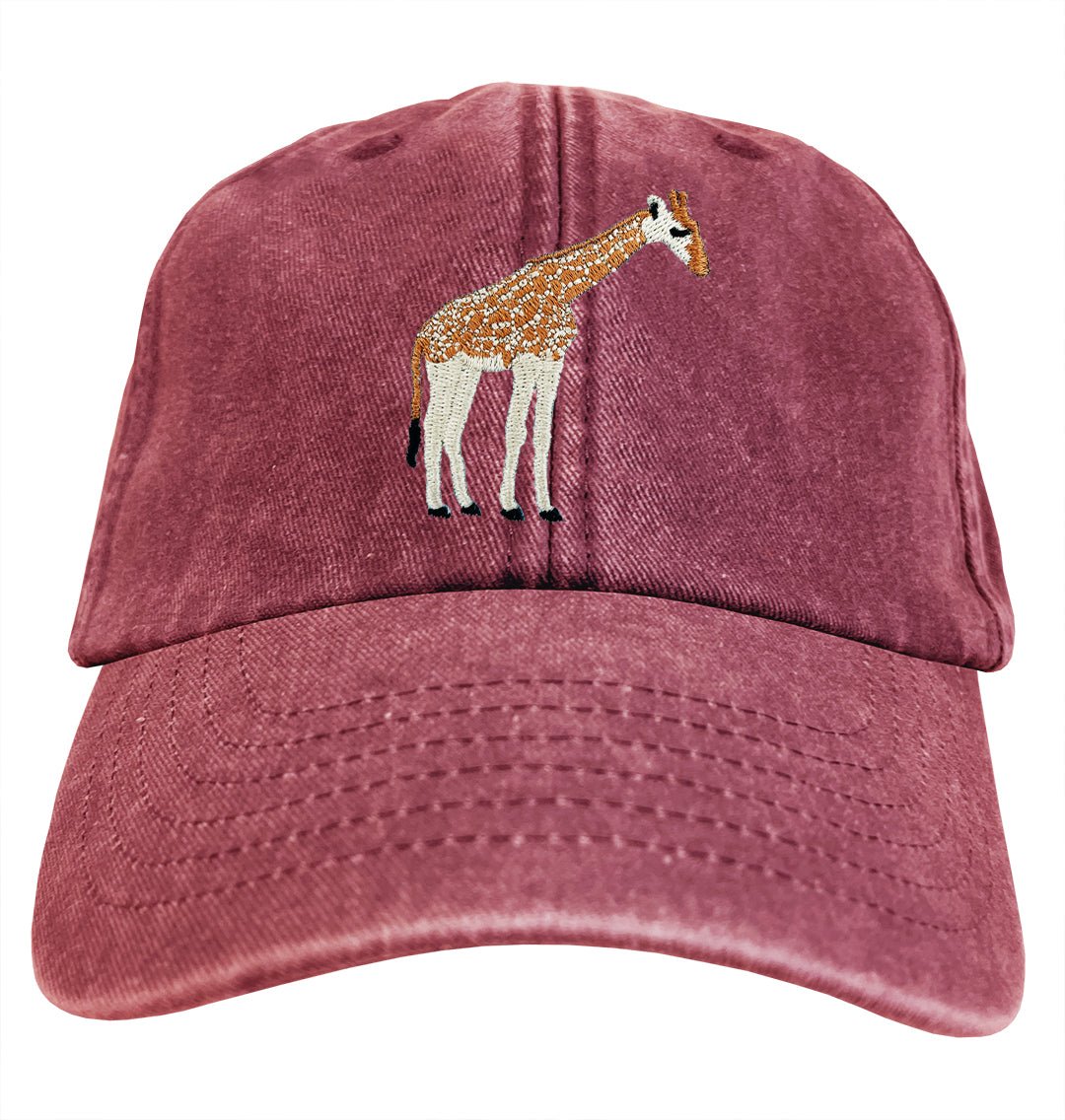 Giraffe Baseball Cap - Blue Panda