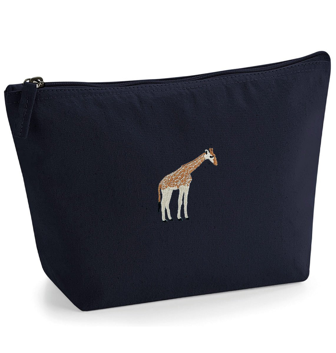 Giraffe Organic Accessory Bag - Blue Panda