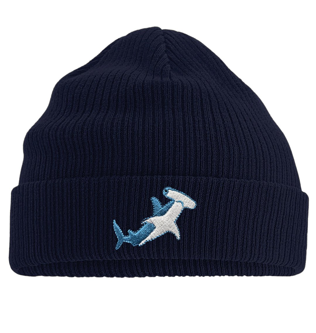 Hammerhead Shark Beanie - Blue Panda
