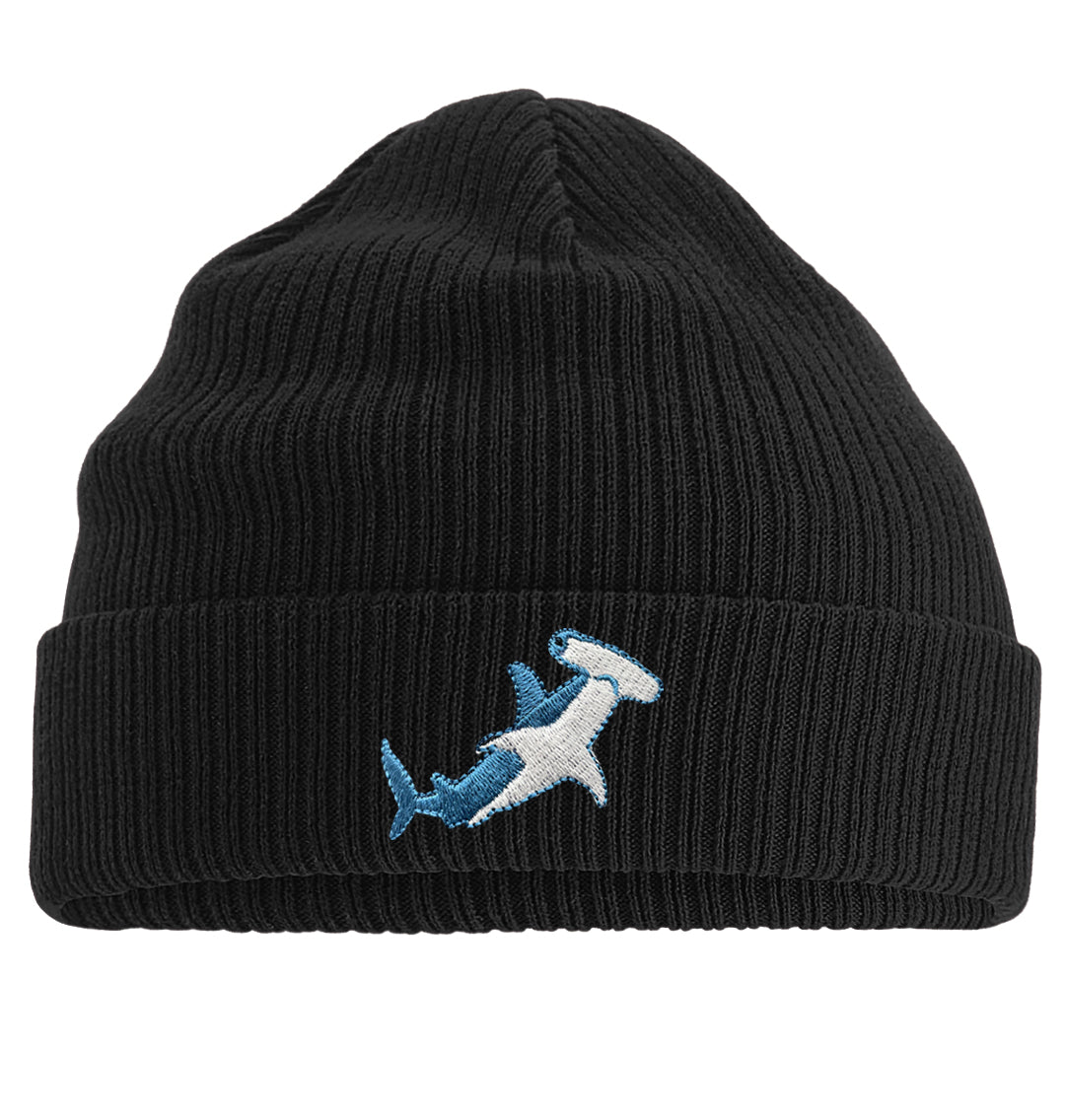Hammerhead Shark Beanie - Blue Panda