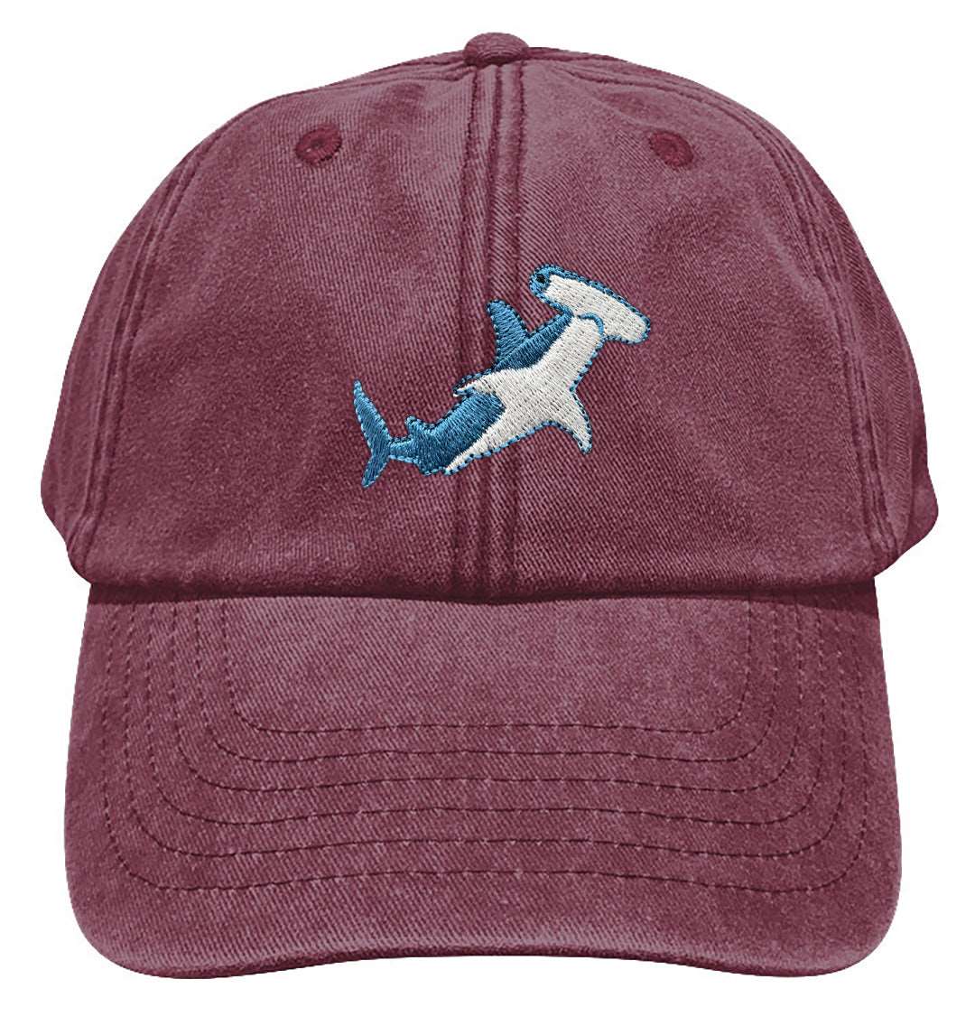 Hammerhead Shark Denim Cap