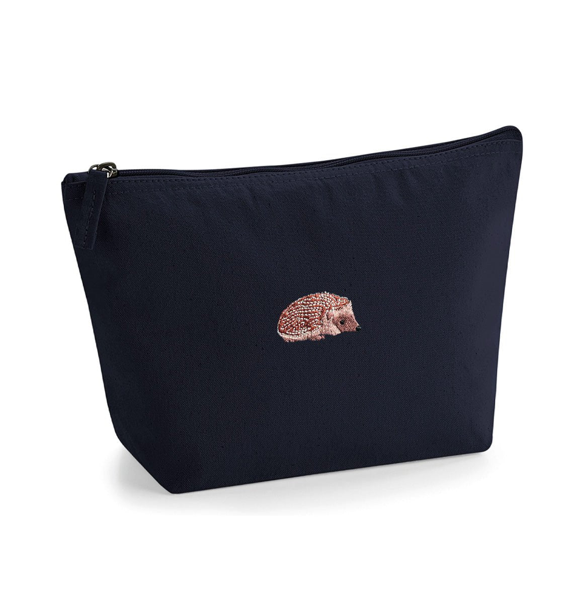 Hedgehog Organic Accessory Bag - Blue Panda