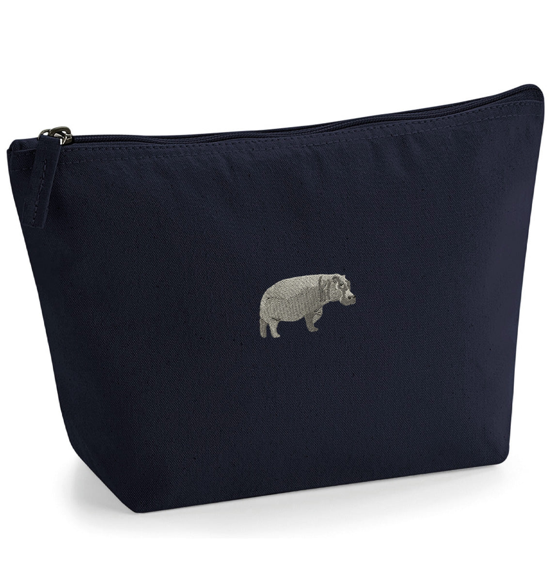 Hippo Organic Accessory Bag - Blue Panda