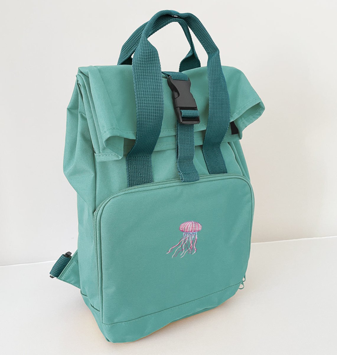 Jellyfish Mini Roll-top Recycled Backpack