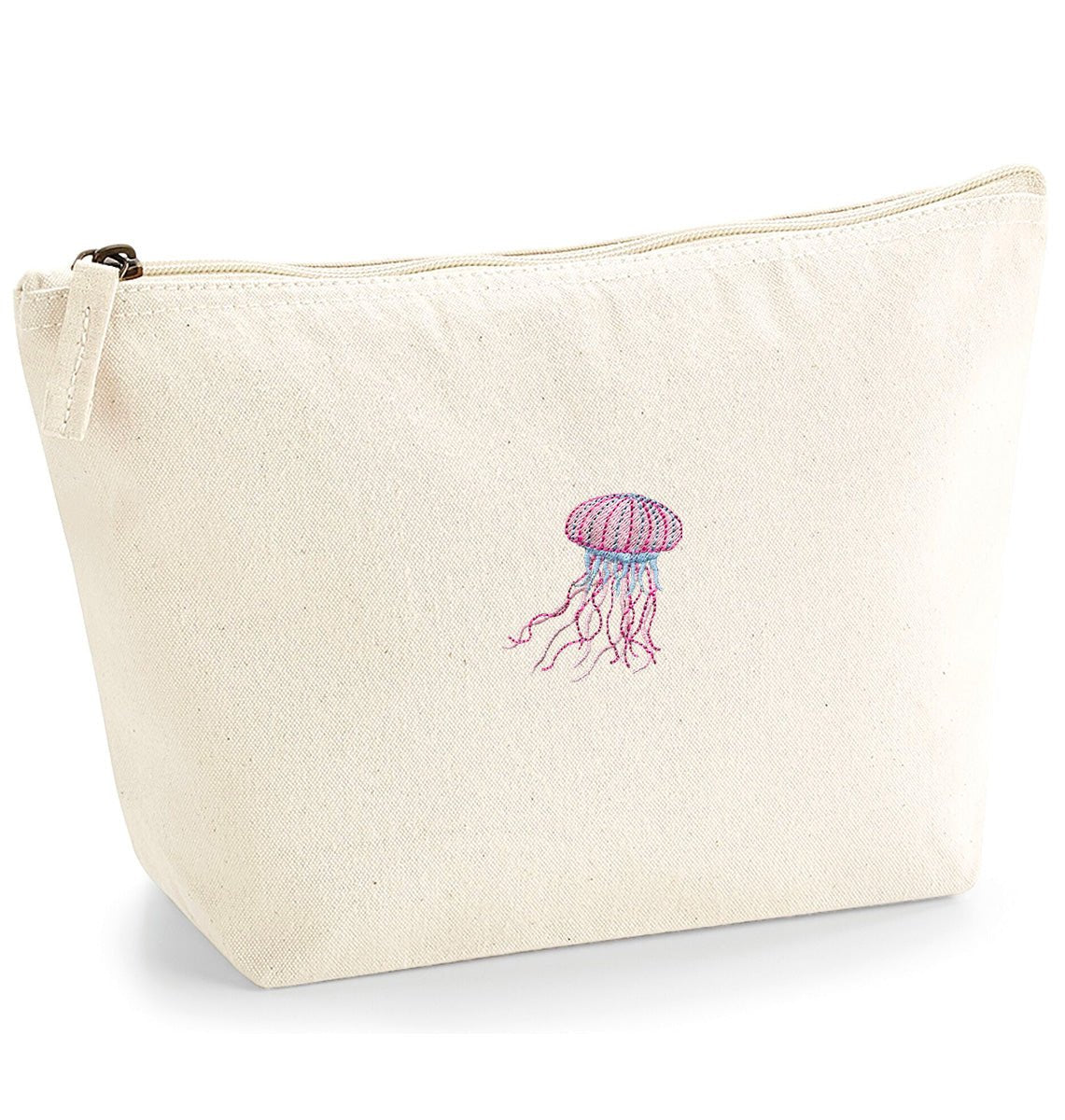 Jellyfish Organic Accessory Bag - Blue Panda