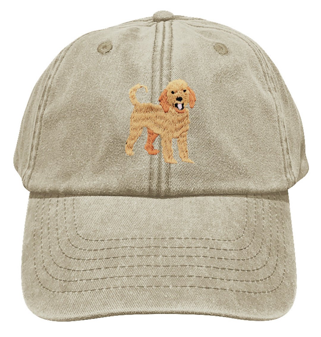 Labradoodle Denim Cap - Blue Panda