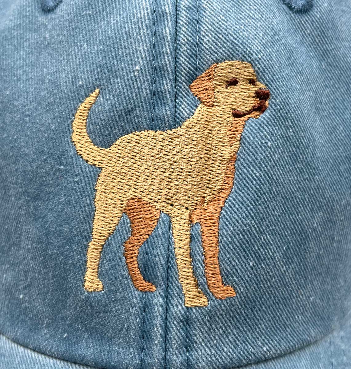 Labrador Denim Cap - Blue Panda