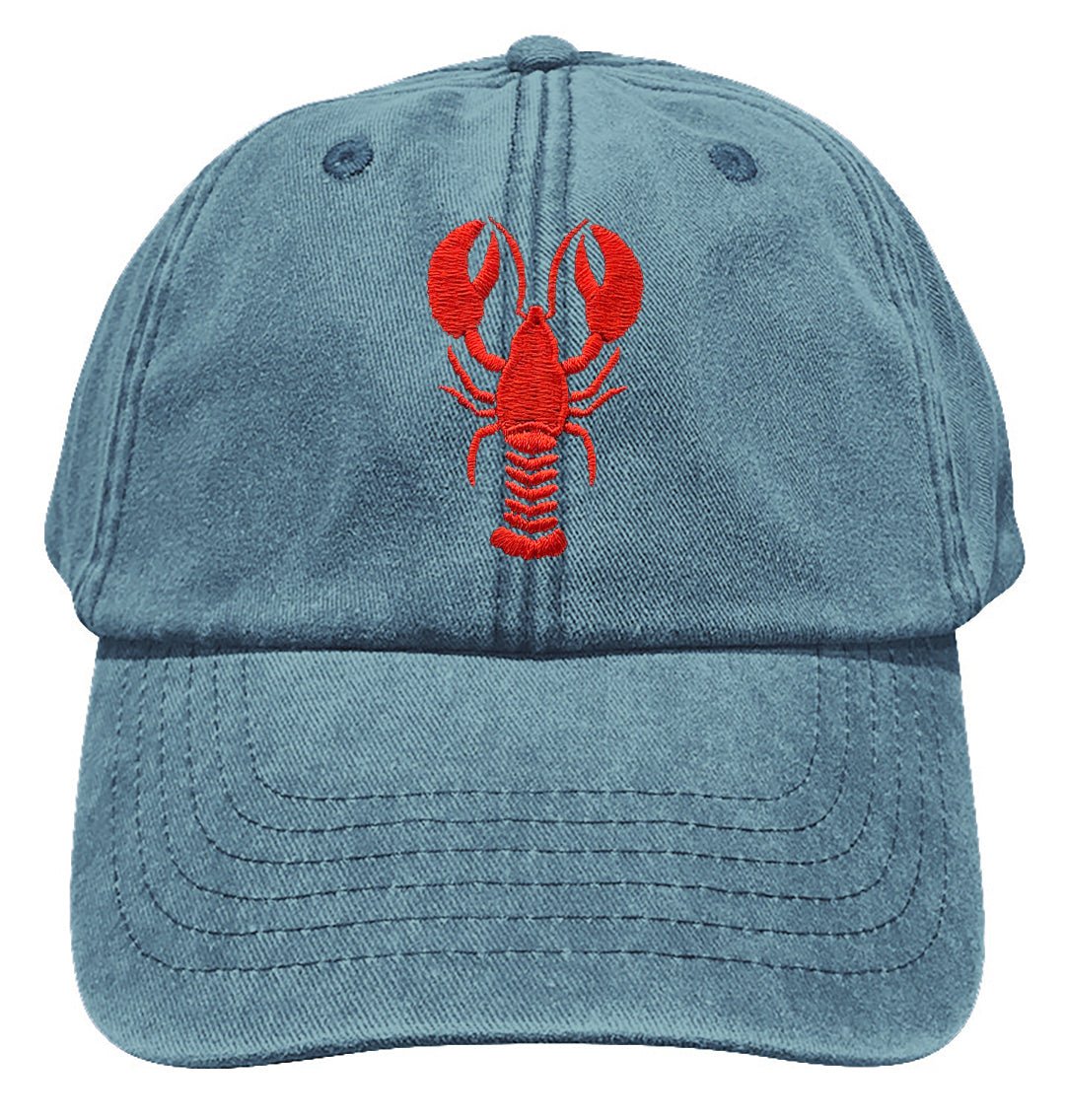Lobster Denim Cap