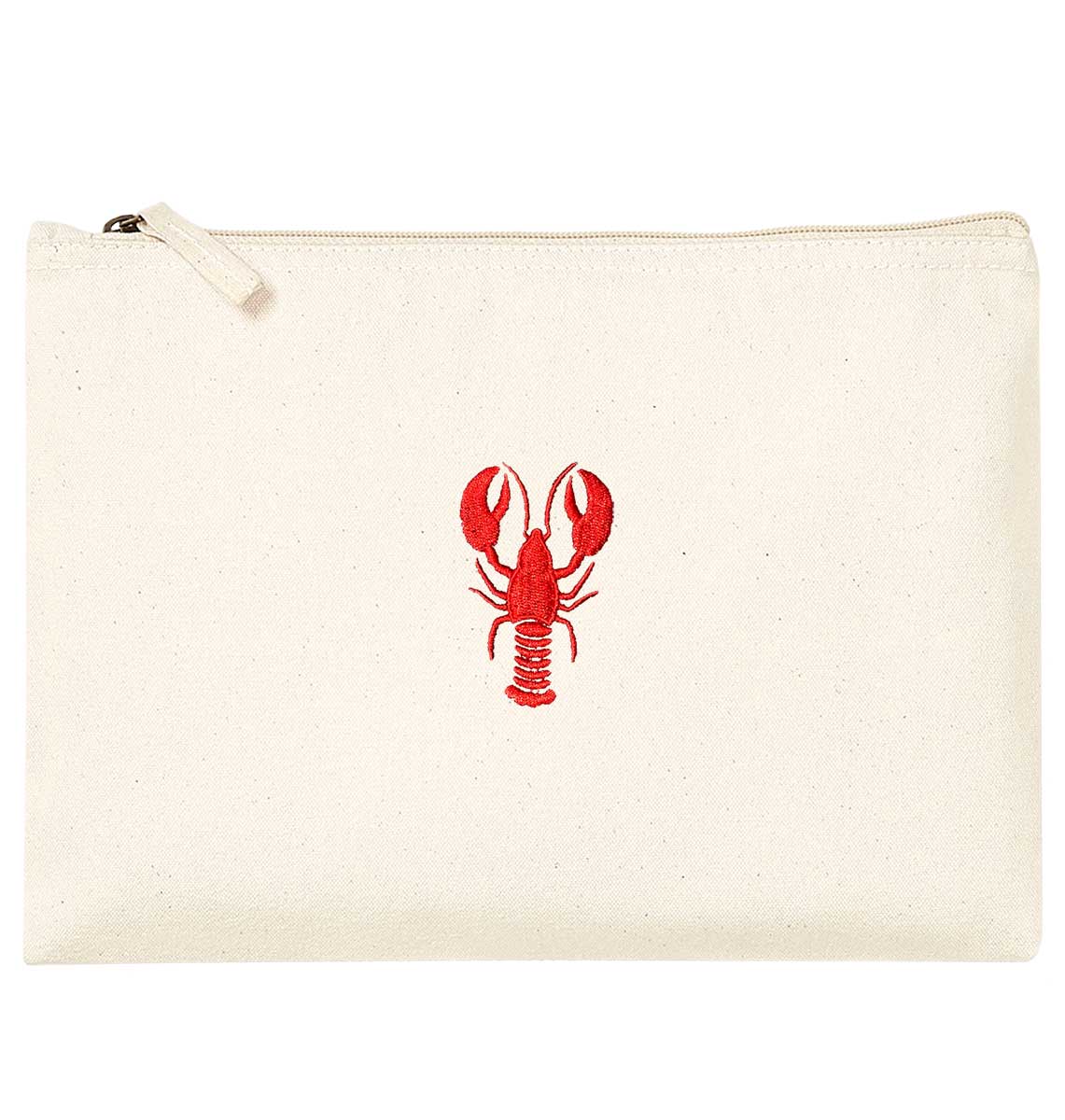Lobster Organic Accessory Pouch - Blue Panda
