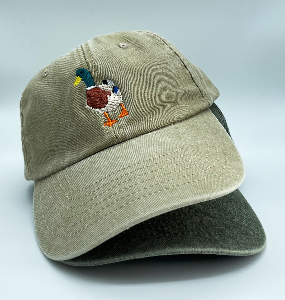 Mallard Duck Baseball Cap British Wildlife Hat Bird Embroidery