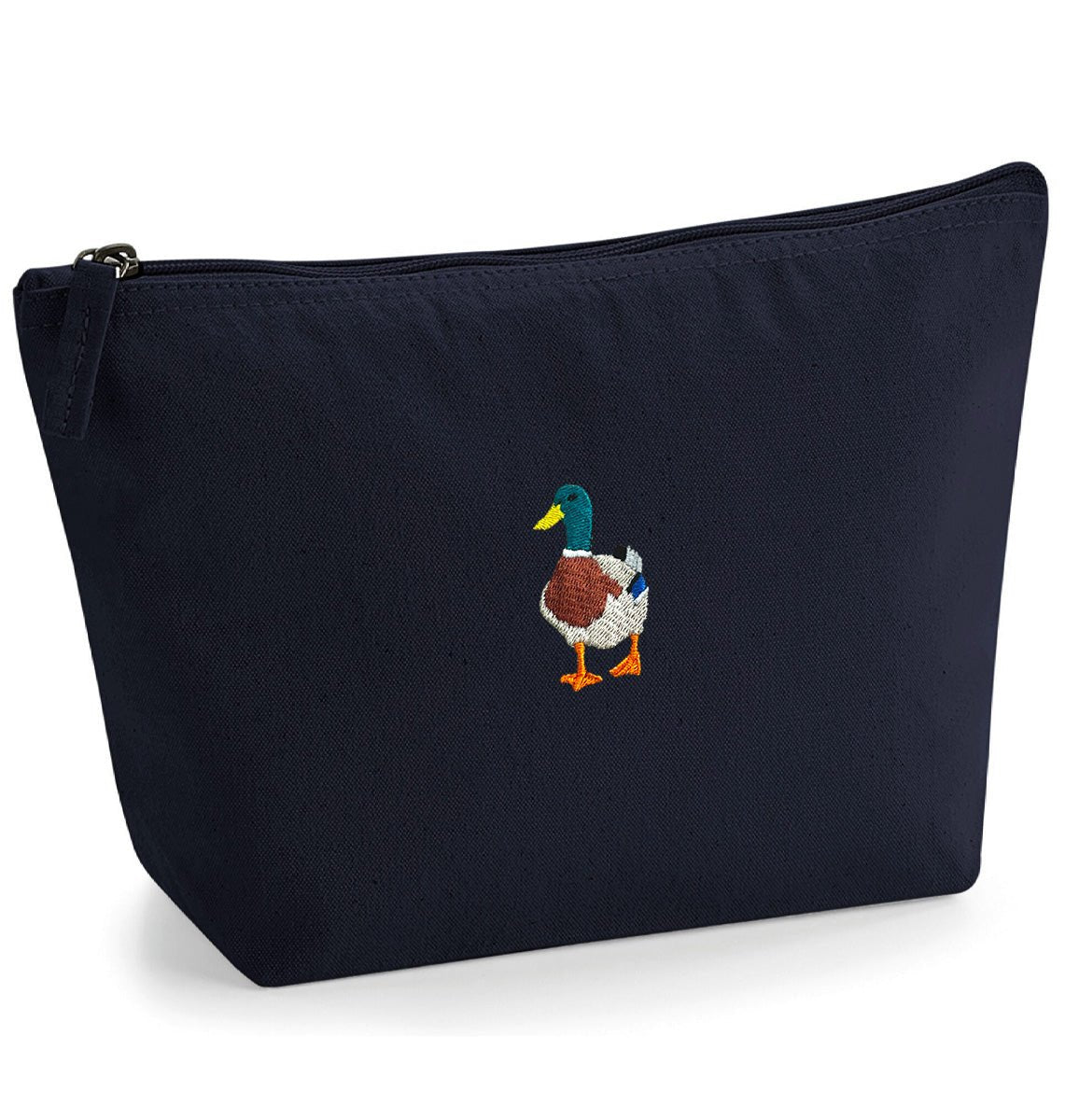 Mallard Duck Organic Accessory Bag - Blue Panda
