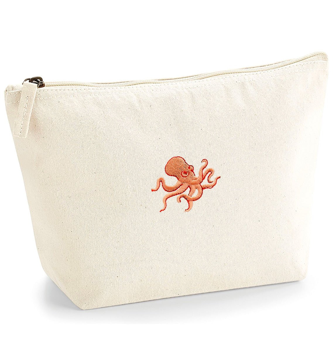 Octopus Organic Accessory Bag - Blue Panda