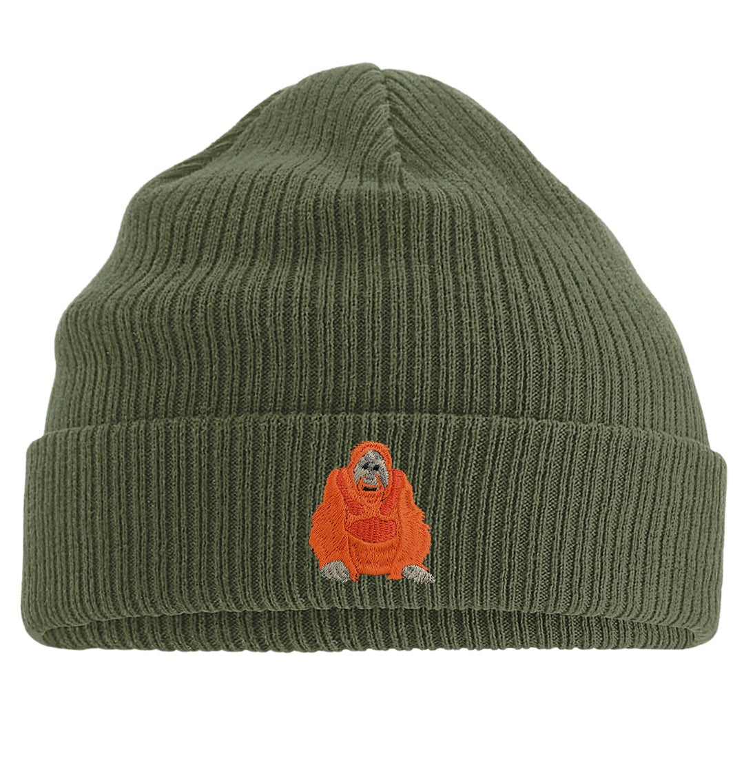 Orangutan Beanie - Blue Panda
