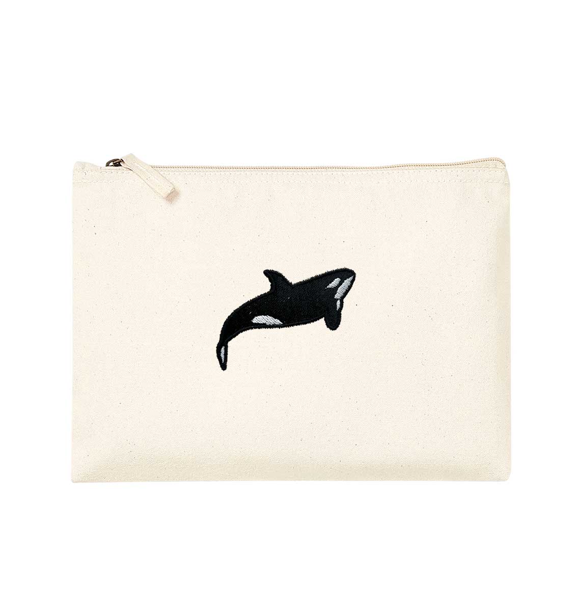 Orca Organic Accessory Pouch - Blue Panda