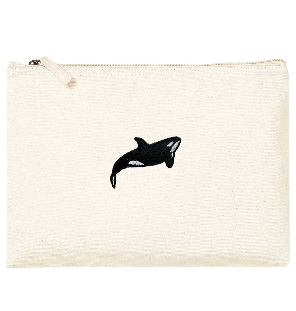 Orca Organic Accessory Pouch - Blue Panda