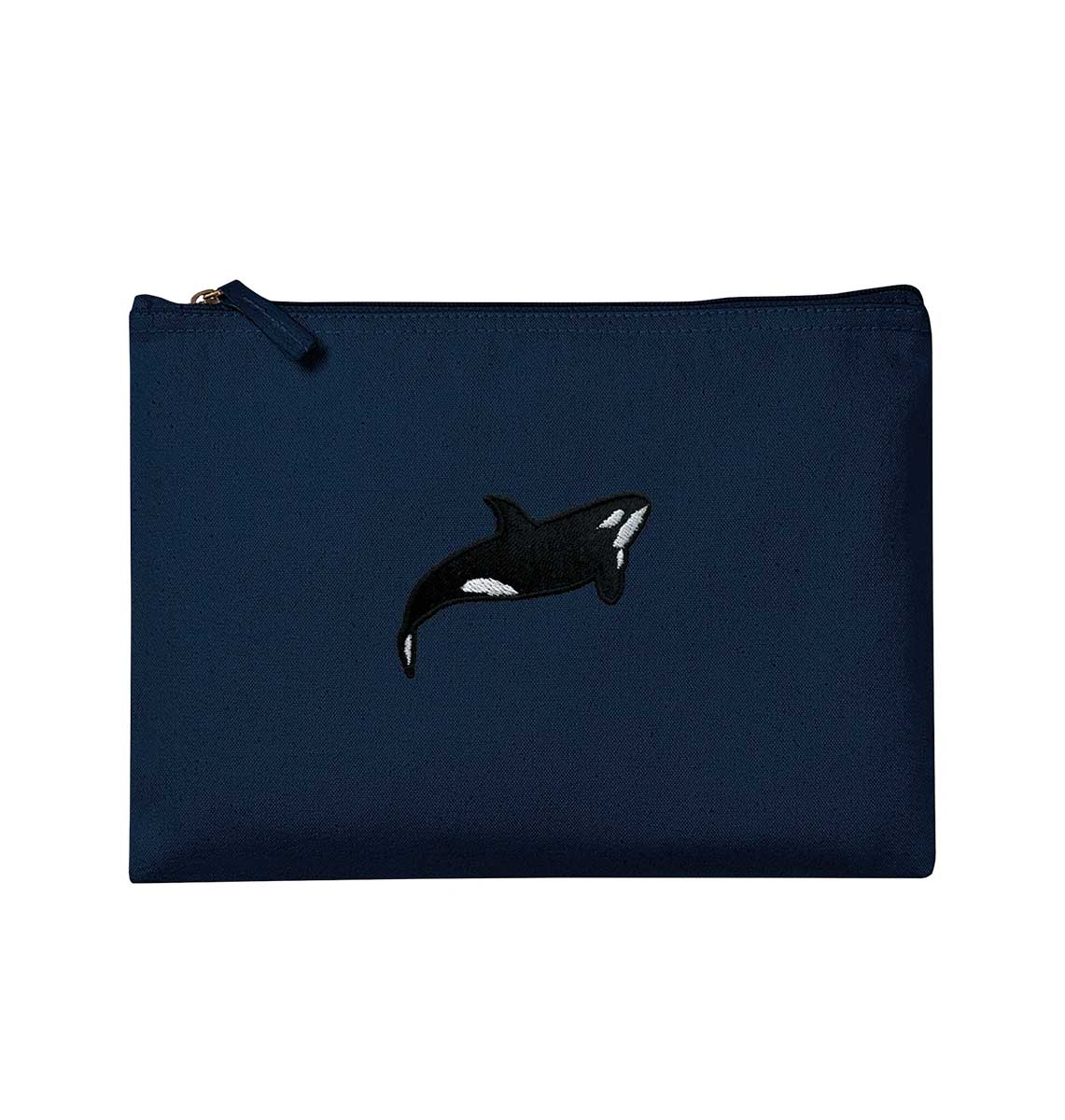 Orca Organic Accessory Pouch - Blue Panda
