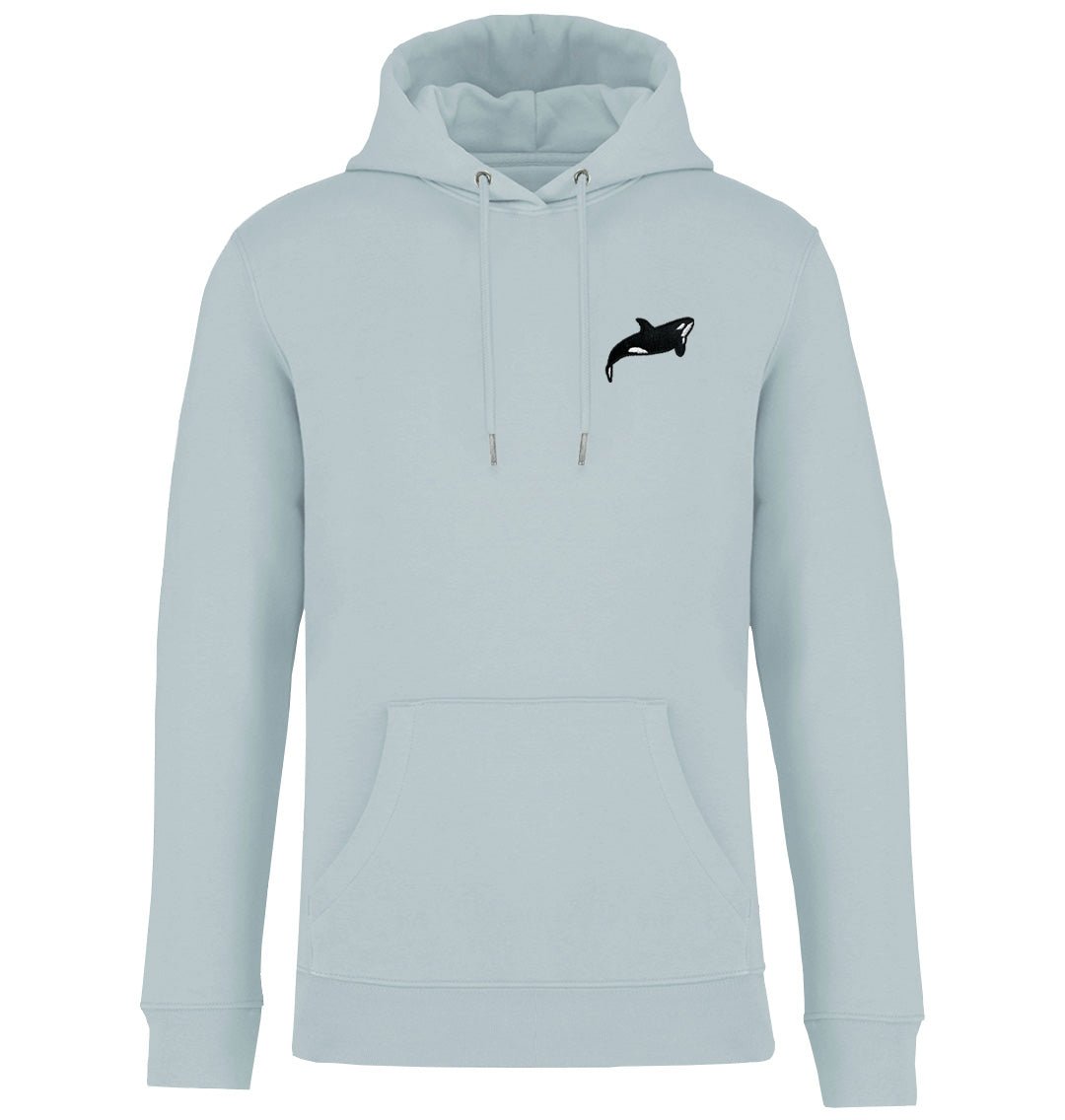 Orca Womens Hoodie - Blue Panda