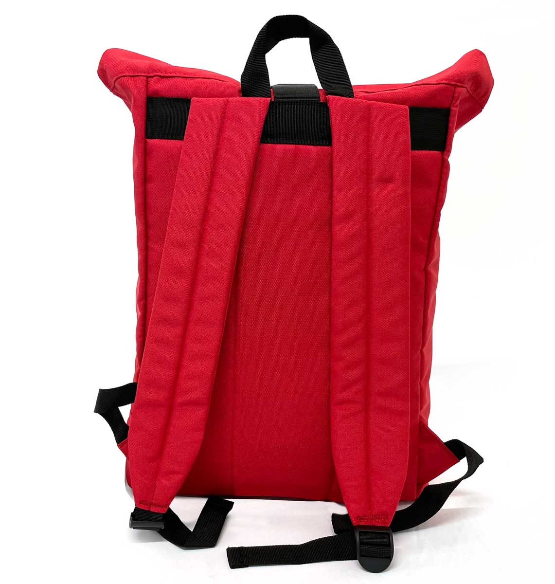 Otter Beach Roll-top Recycled Backpack - Blue Panda