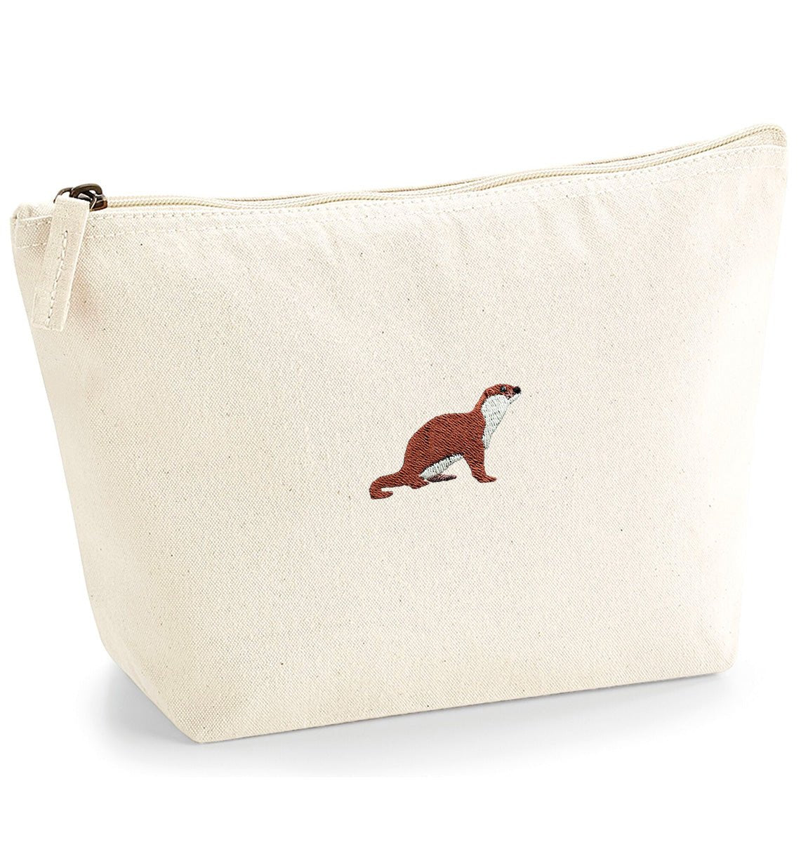 Otter Organic Accessory Bag - Blue Panda