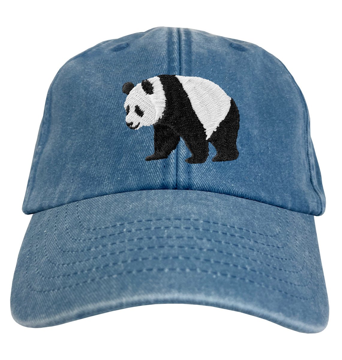 Panda Denim Cap - Blue Panda