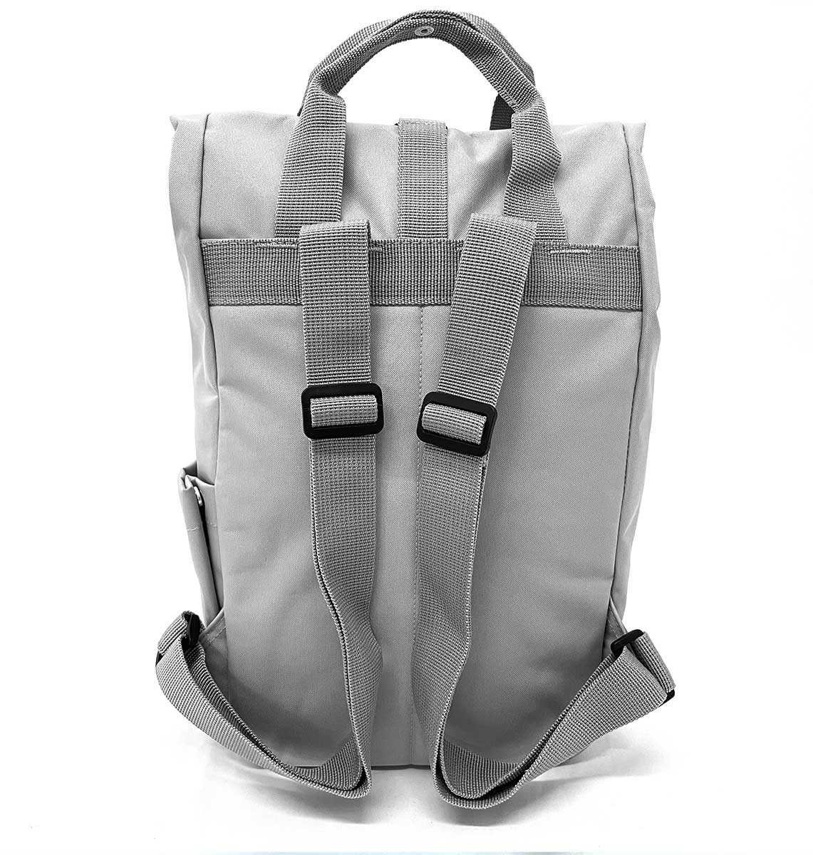 Panda Mini Roll-top Recycled Backpack - Blue Panda