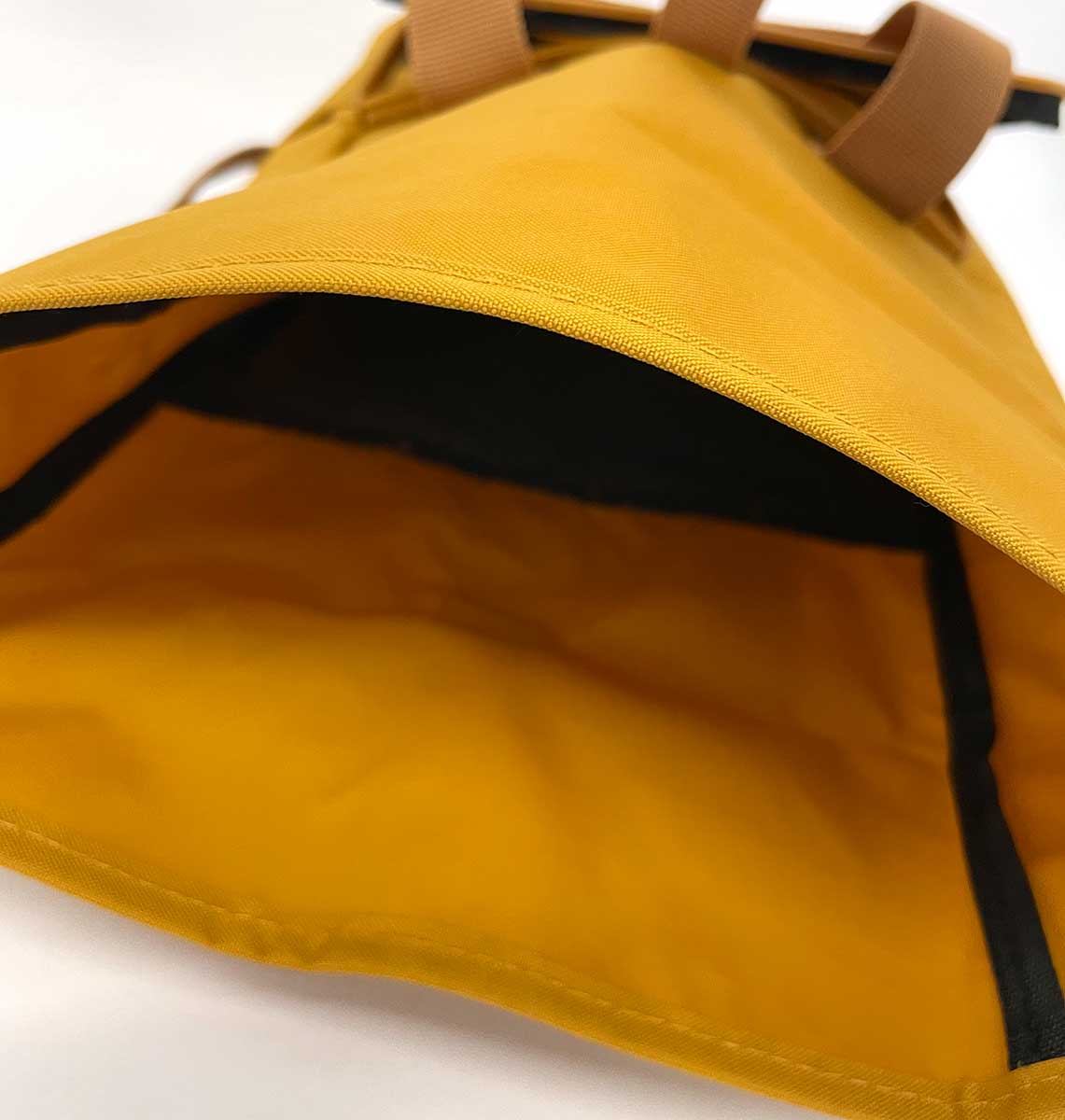 Panda Mini Roll-top Recycled Backpack - Blue Panda